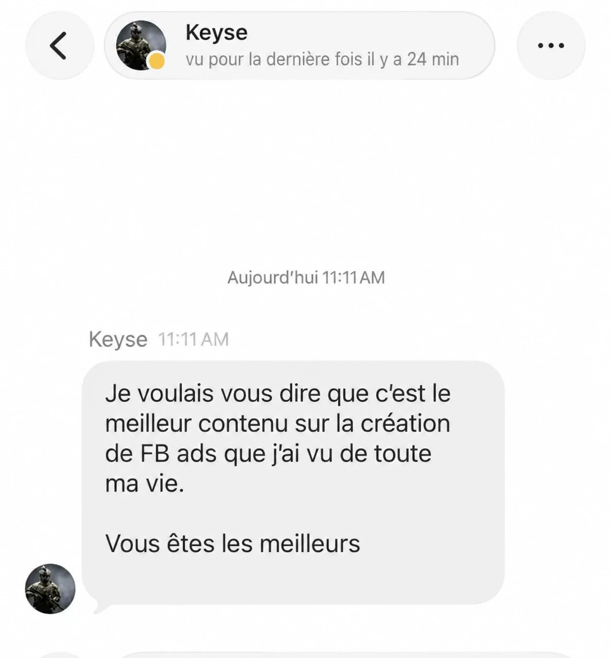 Message privé : le meilleur contenu jamais vu sur la création de publicités Facebook